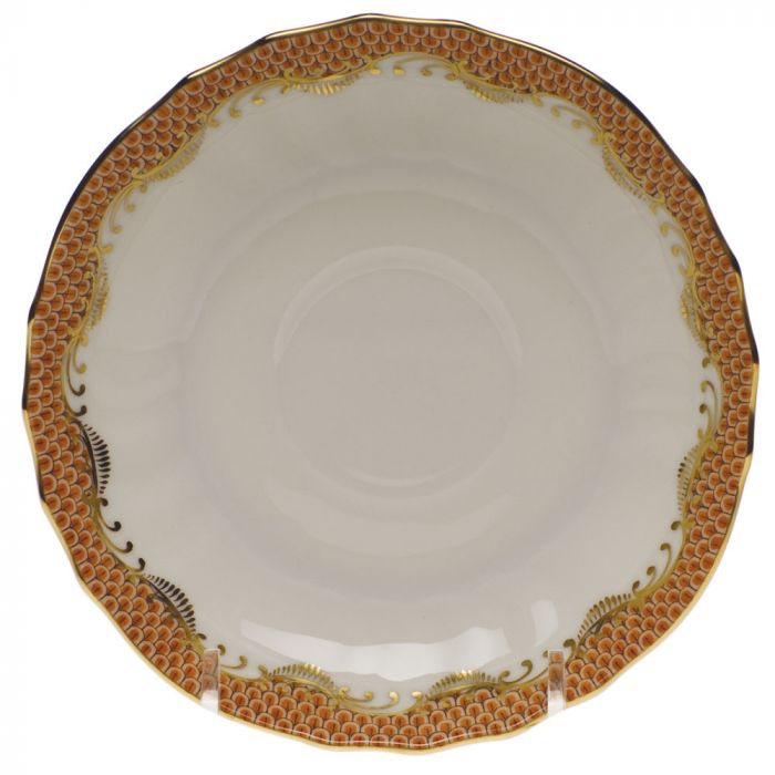 Herend Fish Scale, Rust