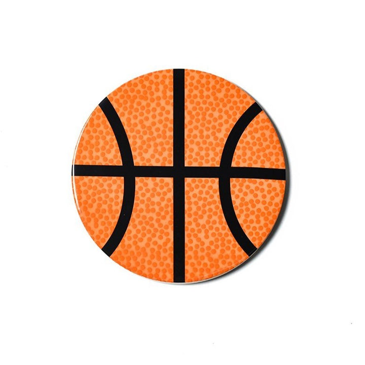 *SOLD AS IS, MAY HAVE CRAZING Happy Everything Basketball Attachment