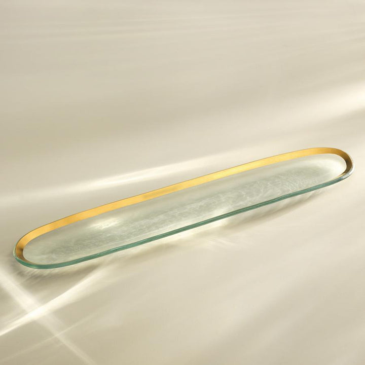 Annieglass Roman Antique Cracker Tray