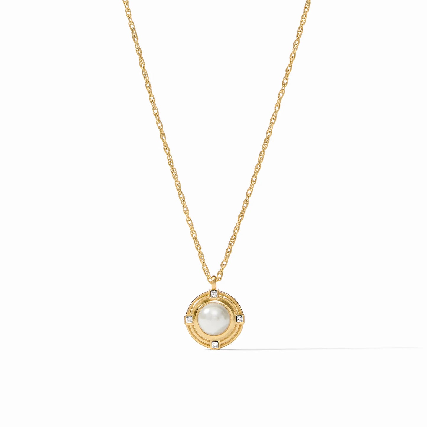 Julie Vos Astor Solitaire Necklace