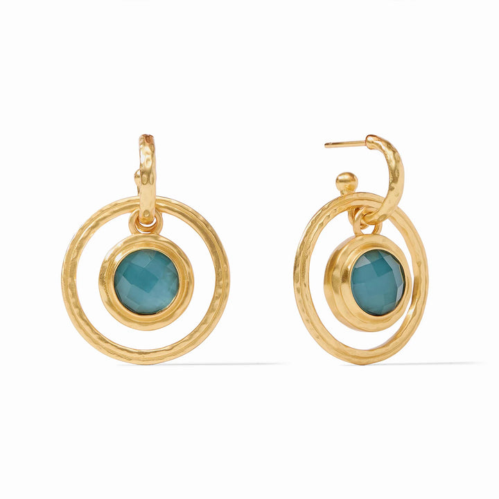 Julie Vos Astor 6-in-1 Charm Earrings - Gold