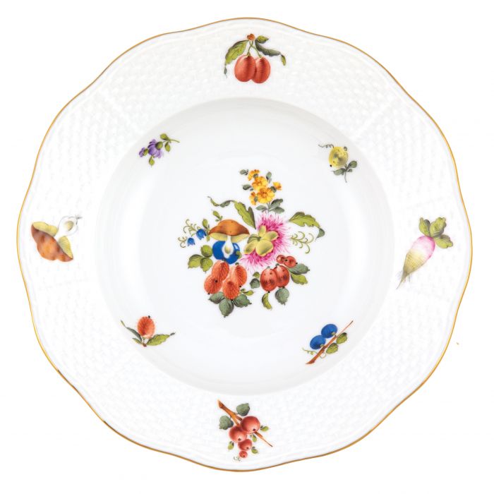 Herend Fruits and Flowers, Rim Soup