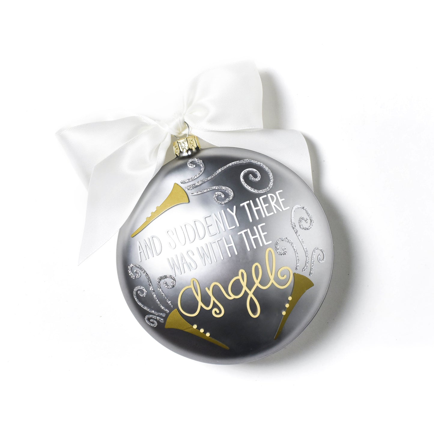 Coton Colors Luke 2:13 Glass Ornament