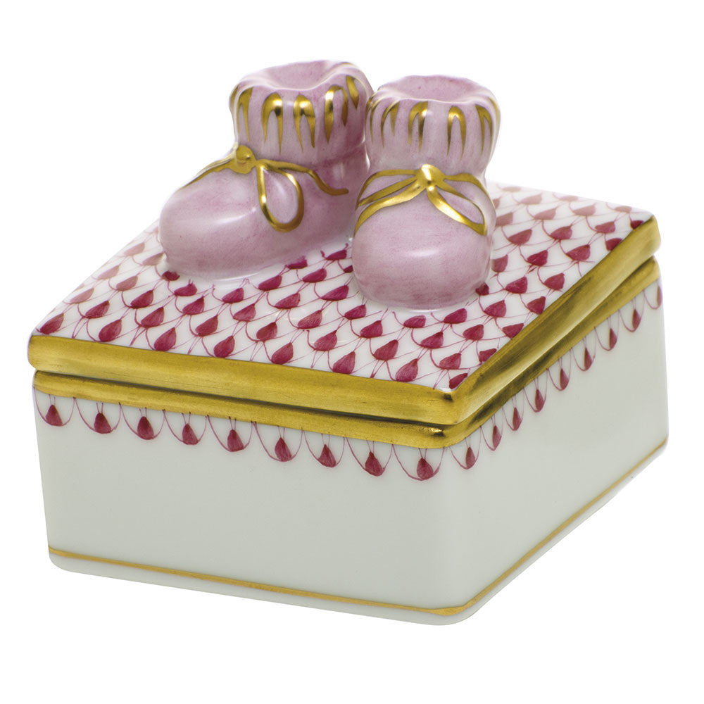 Herend Baby Bootie Box