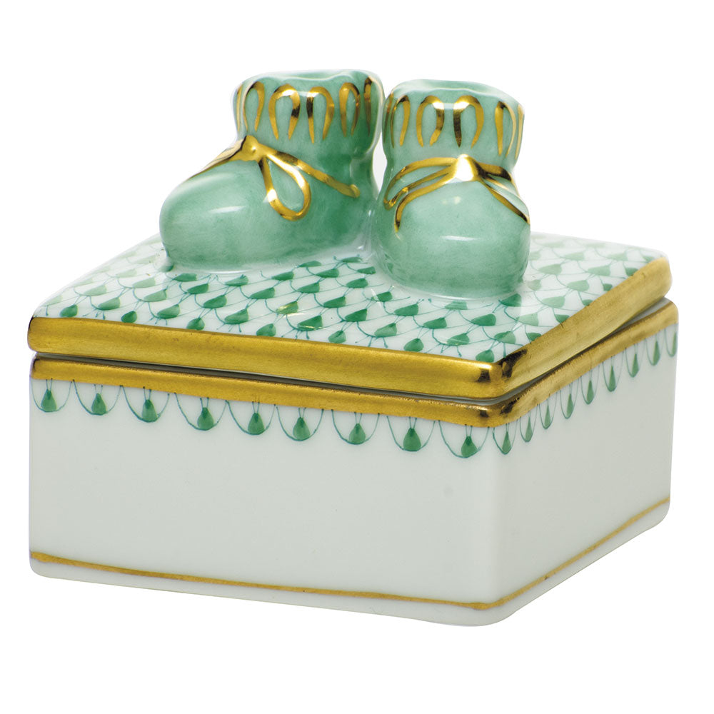 Herend Baby Bootie Box