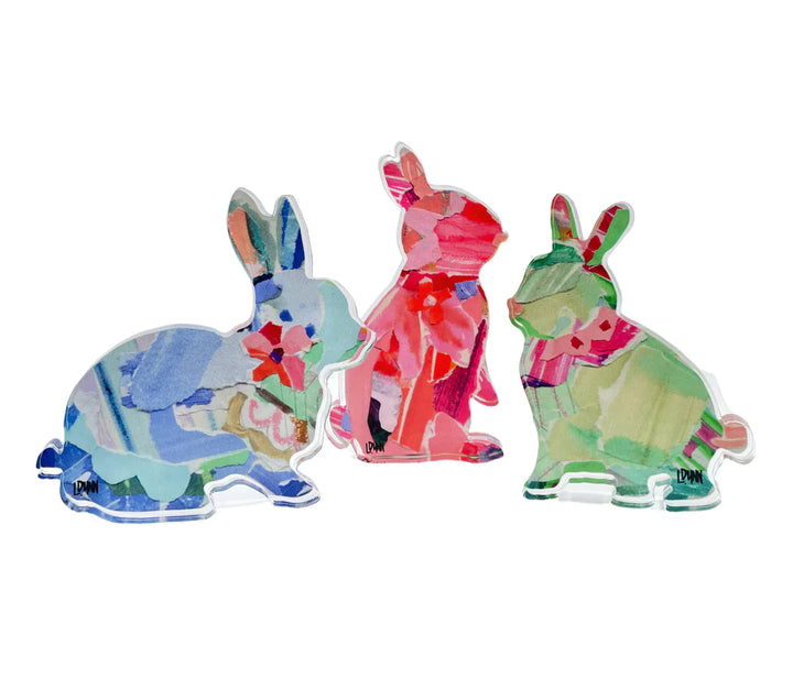 Lauren Dunn Acrylic Bunnies