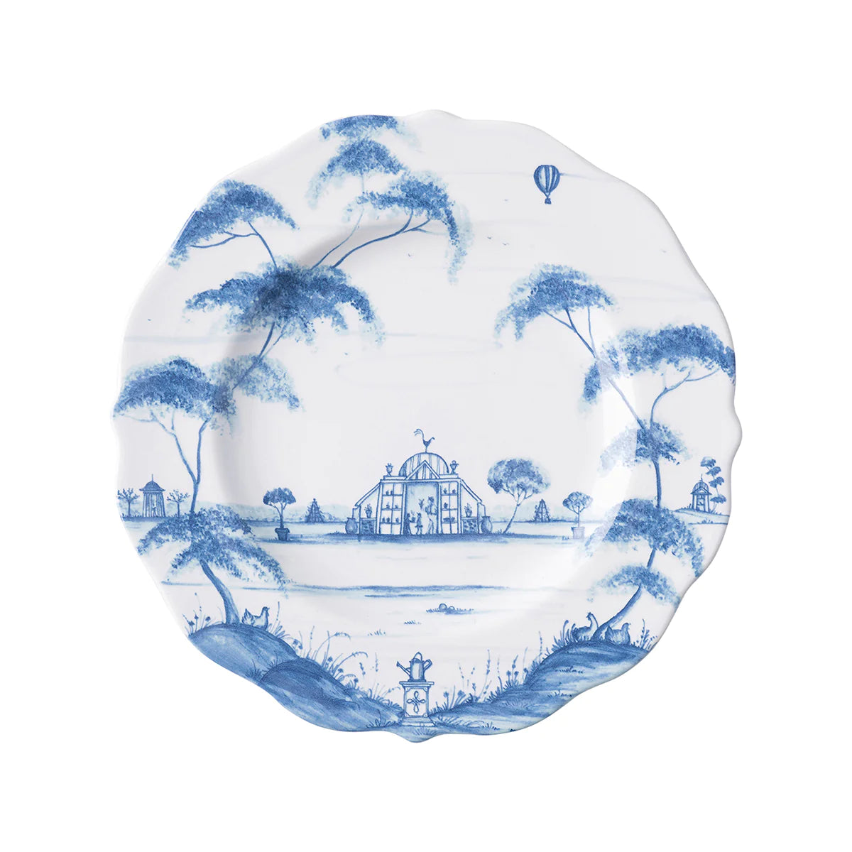 Country Estate Salad Plate, Delft