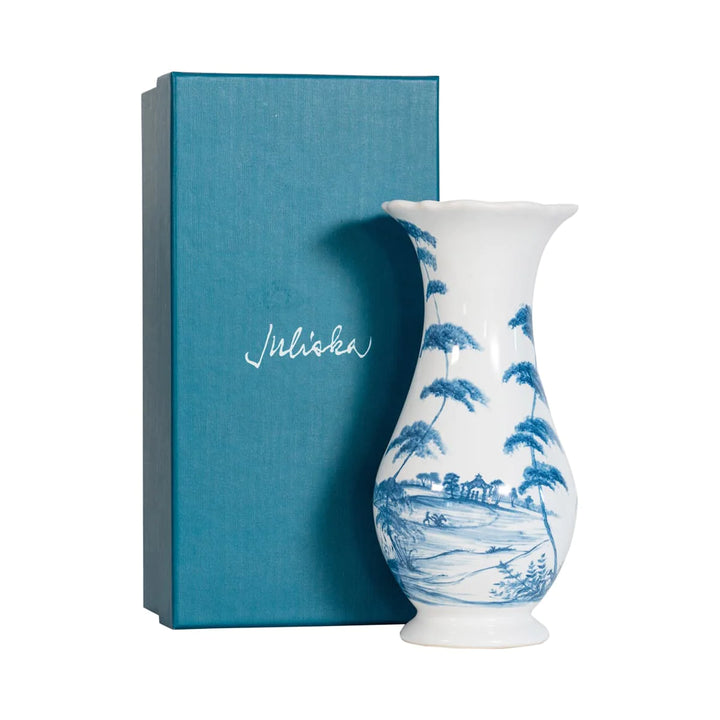 Juliska Country Estate Vase, Delft Blue
