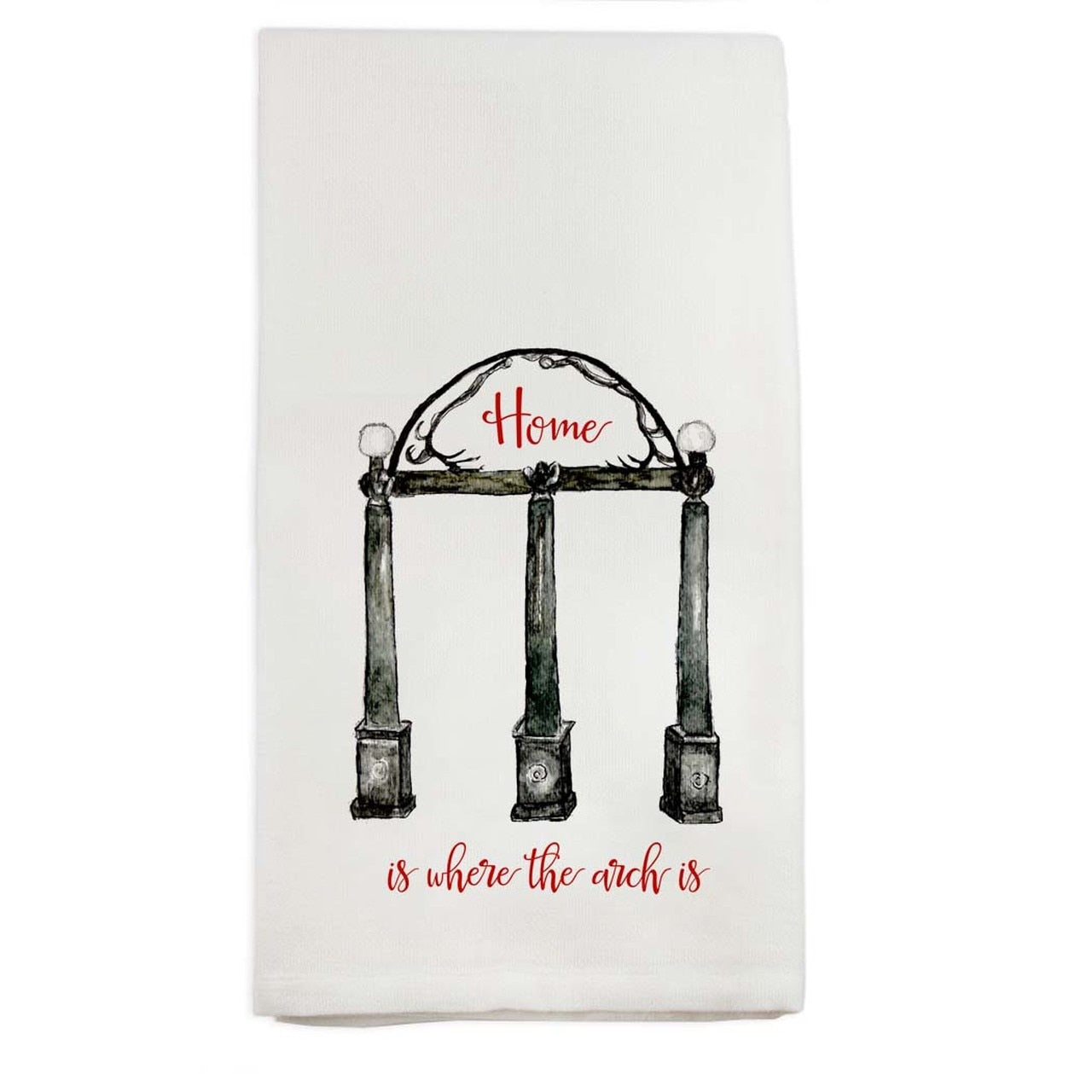 UGA Arch Tea Towel