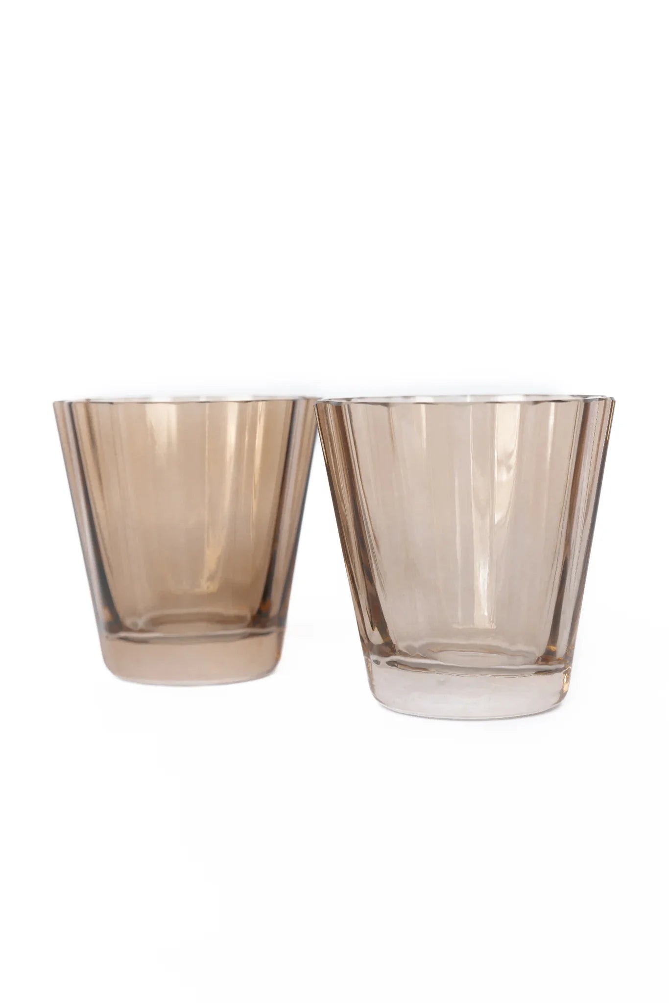 Estelle Colored Glass, Sunday Low Balls, Set of 2