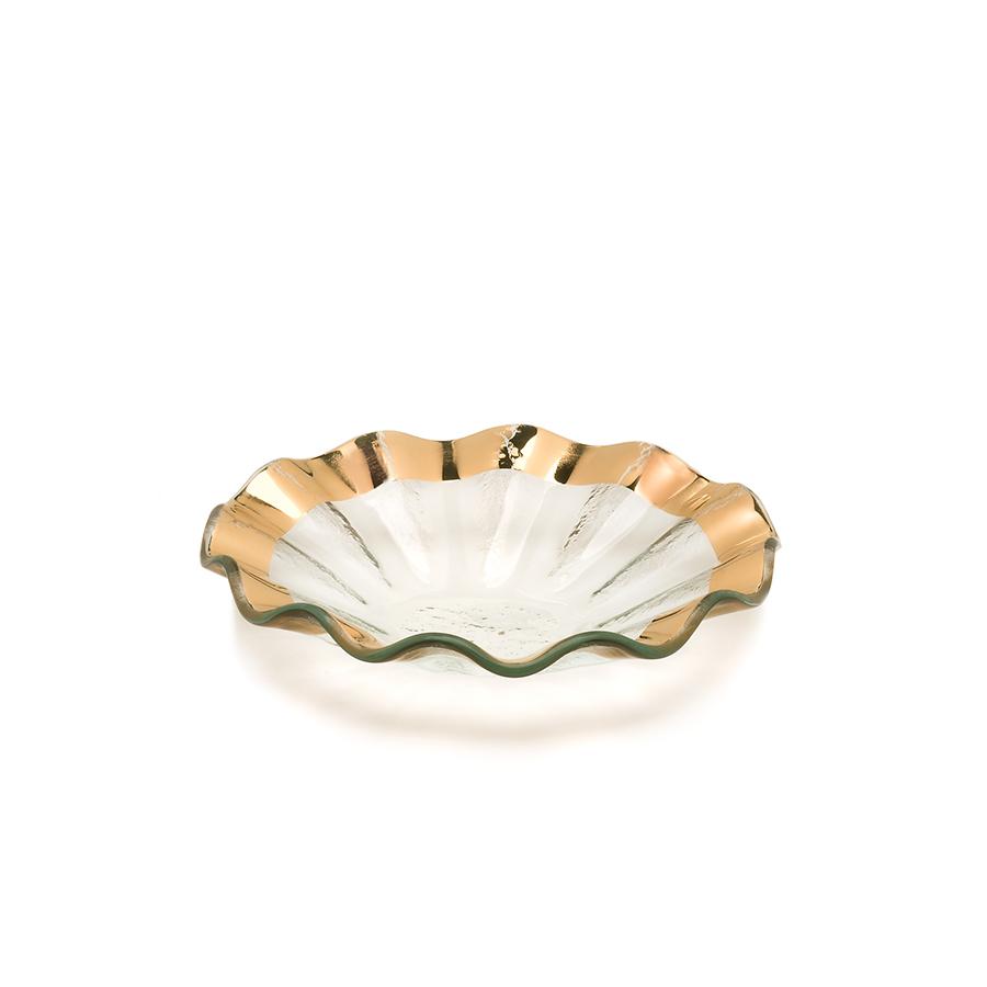 Annieglass Ruffle Bowl