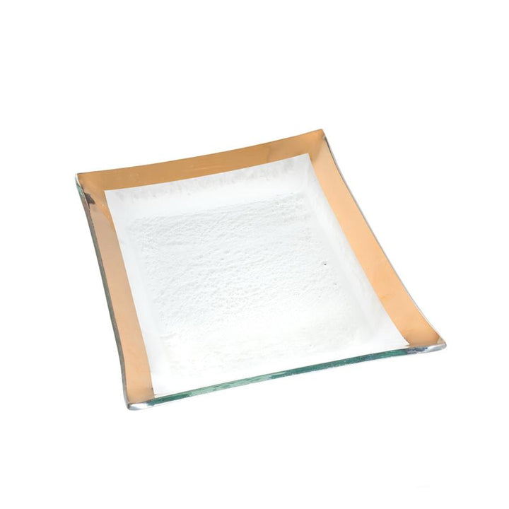 Annieglass Roman Antique Vanity Tray