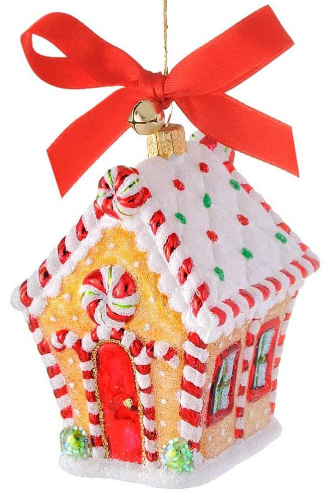 JingleNog Ginger House Ornament