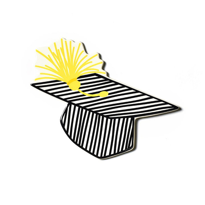 *SOLD AS IS, MAY HAVE CRAZING Happy Everything Graduation Cap Attachment