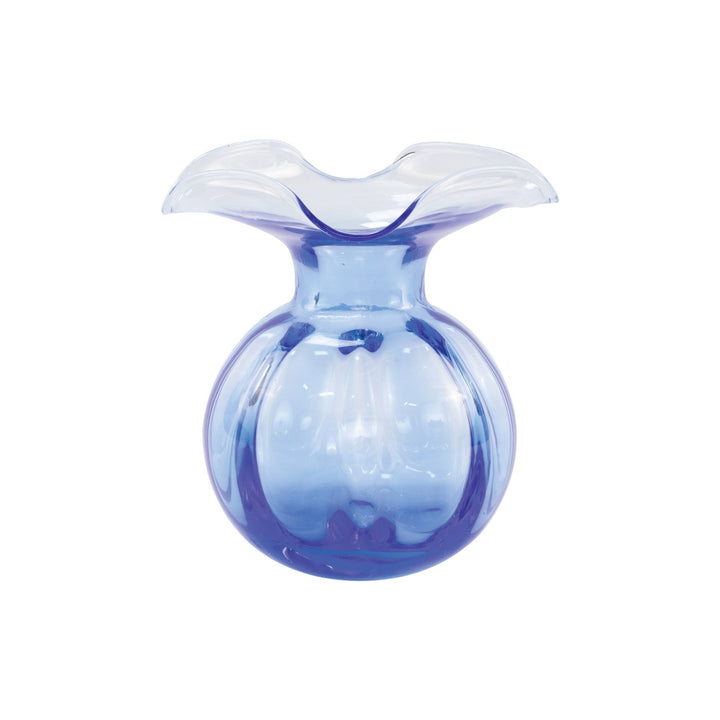 Vietri Hibiscus Bud Vase, Cobalt