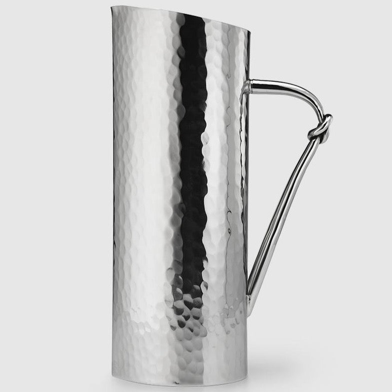Mary Jurek Design Helyx Water Pitcher w/Knot Handle 12"
