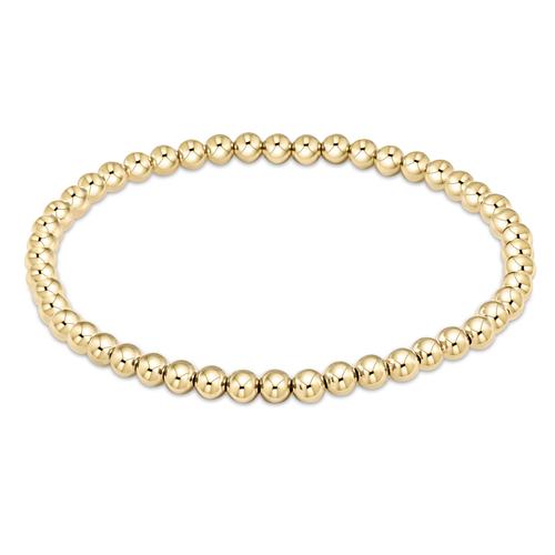 enewton Classic 4mm Bead Bracelet Gold