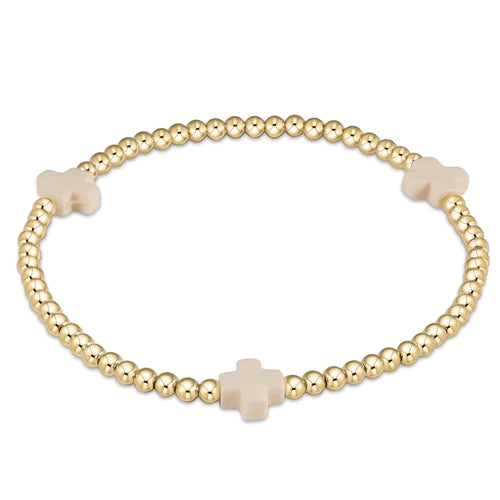 enewton -  egirl Signature Cross Bracelet 3mm