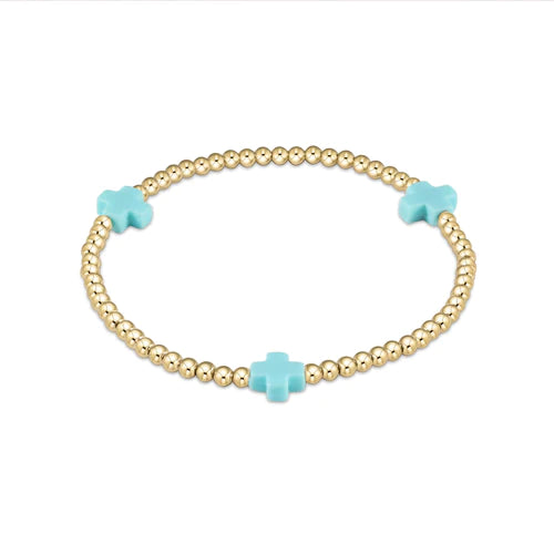 enewton - egirl Signature Cross Bracelet 3mm