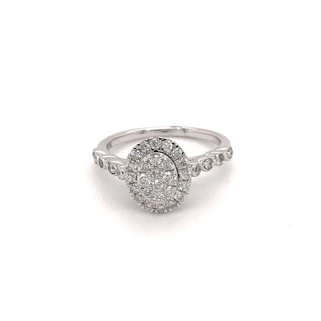 Oval Diamond Ring