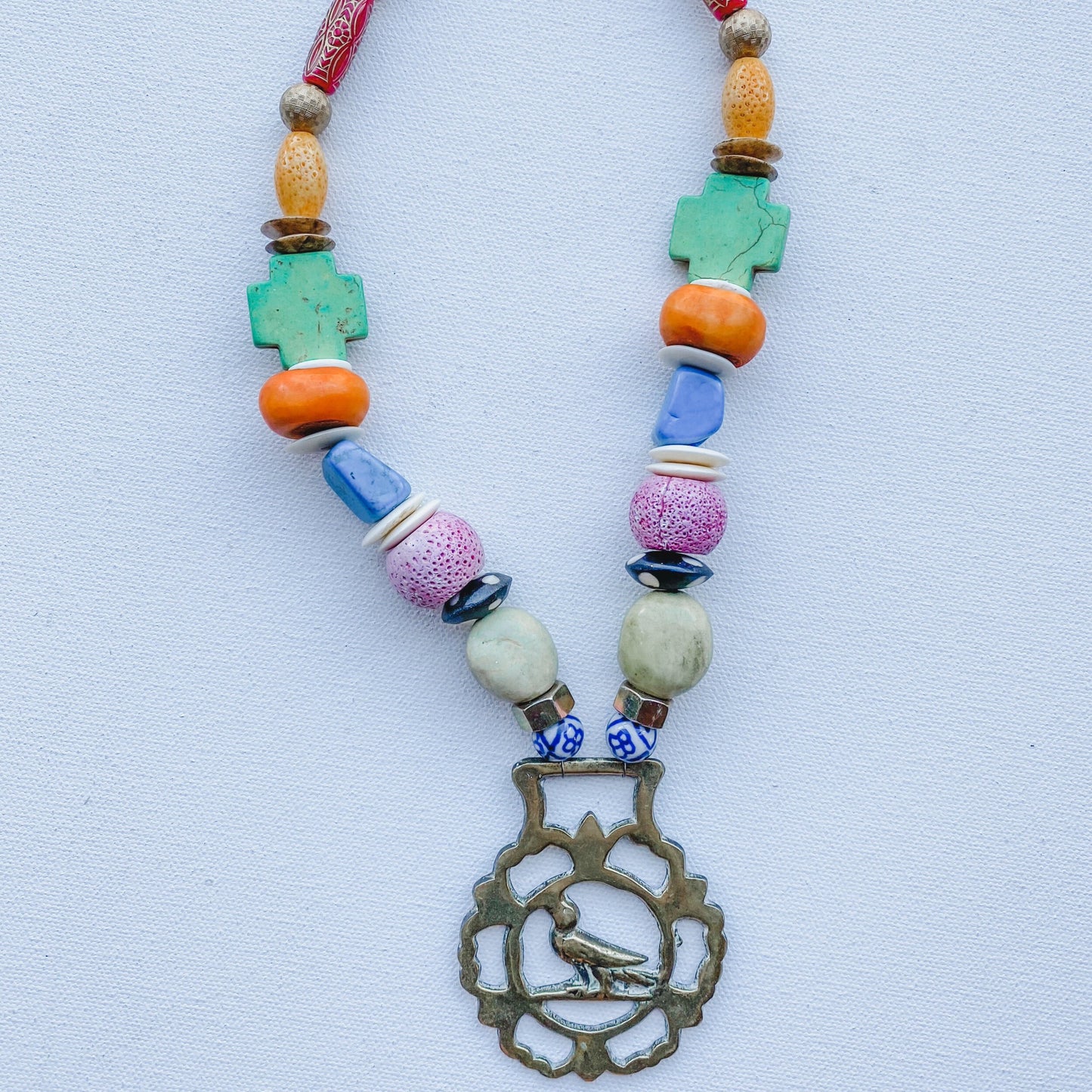 Elaine Burge Art Abstract Statement #3 Necklace