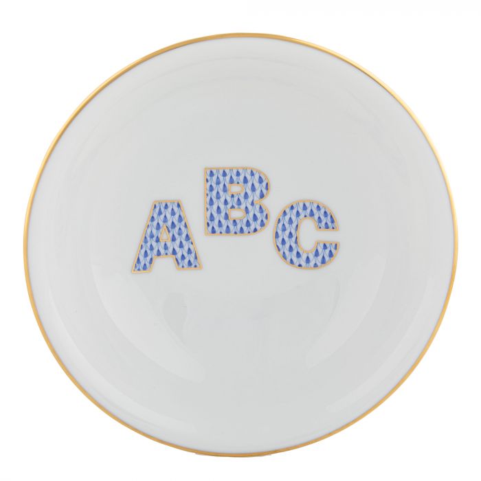 Herend Children's ABC, Blue