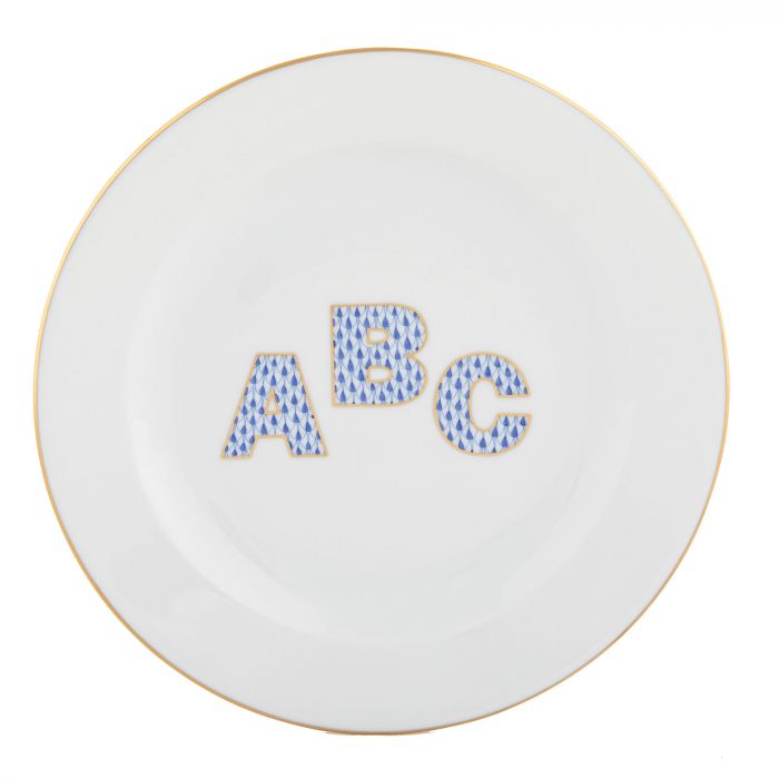 Herend Children's ABC, Blue