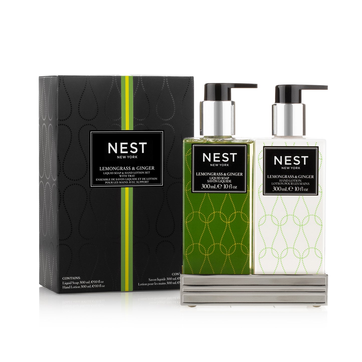 Nest Fragrances, Lemongrass & Ginger Liquid Soap and Hand Lotion Gift Set