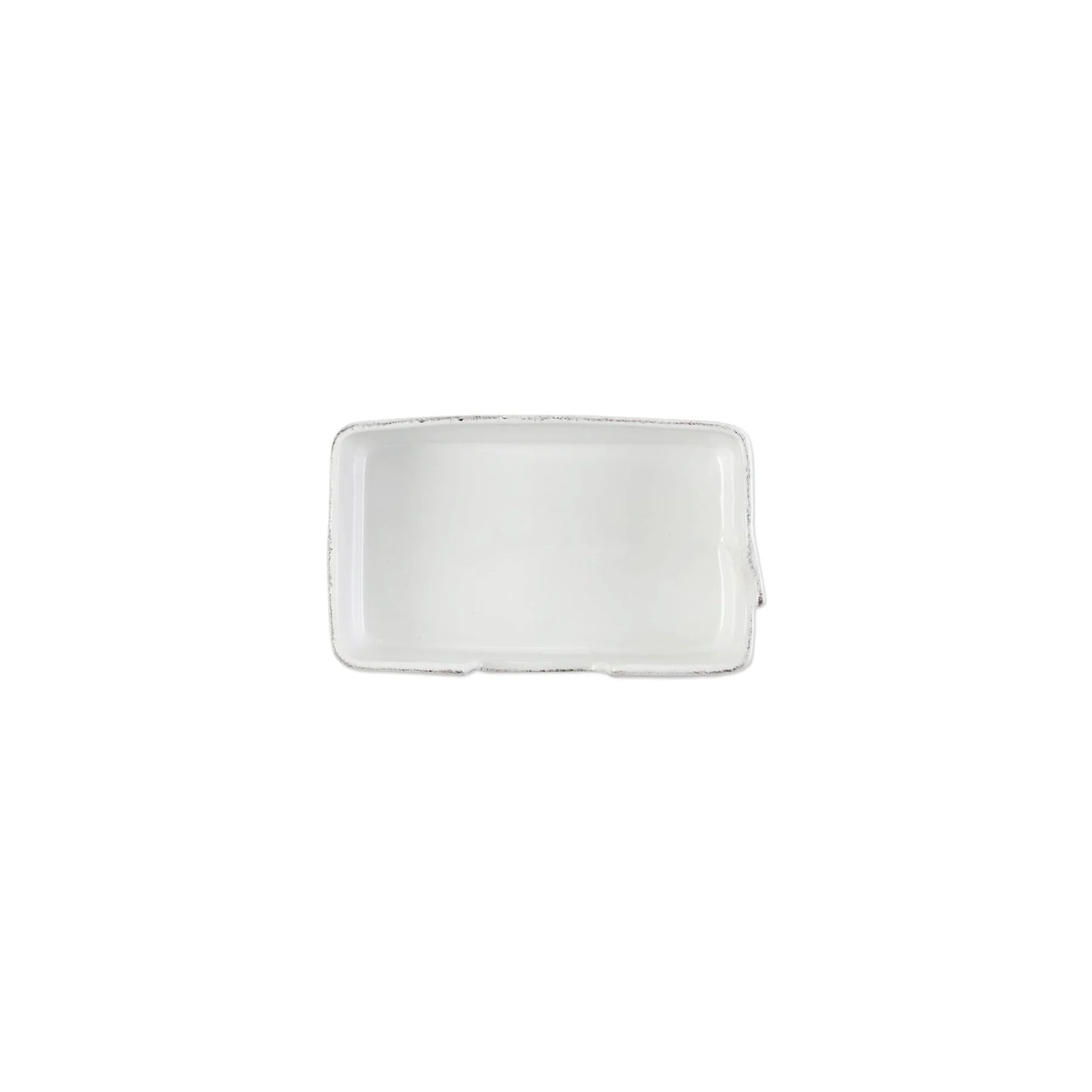 Vietri Lastra Melamine White Guest Towel Holder