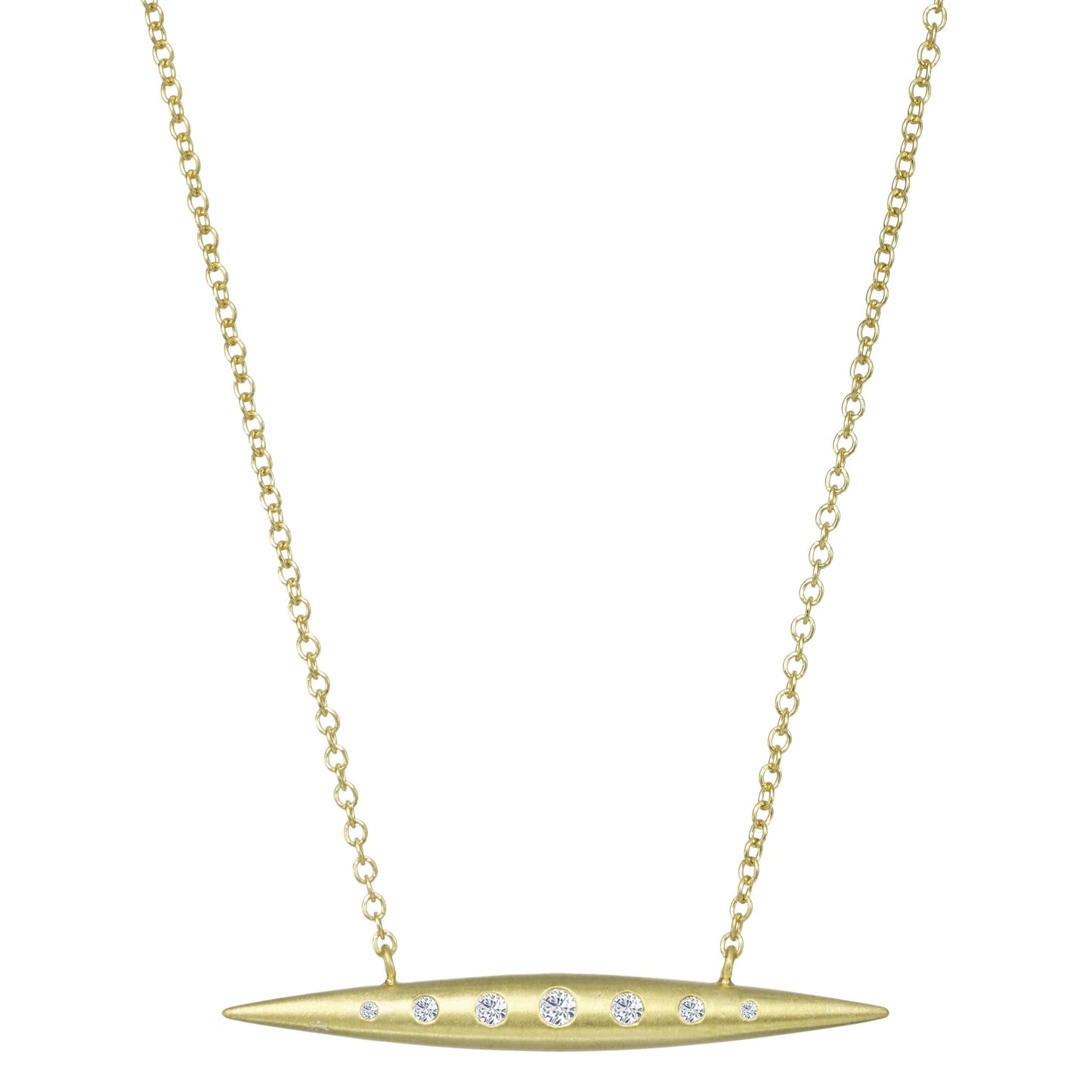 Suzy Landa Marquis Diamond Necklace