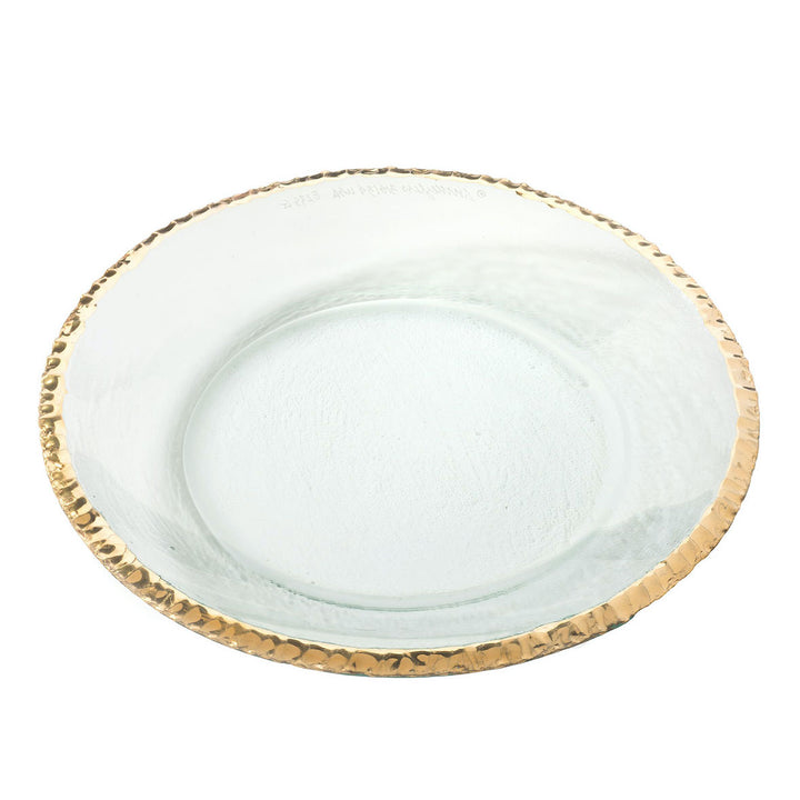 Annieglass Edgey Shallow Round Bowl