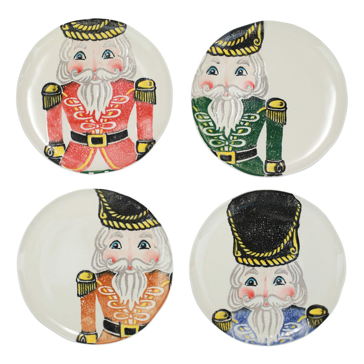 Vietri Nutcrackers Dinner Plate