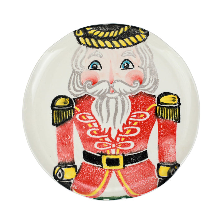 Vietri Nutcrackers Dinner Plate
