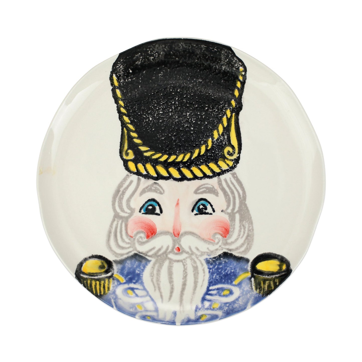Vietri Nutcrackers Dinner Plate