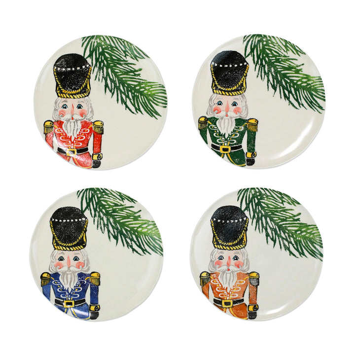 Vietri Nutcrackers Salad Plate
