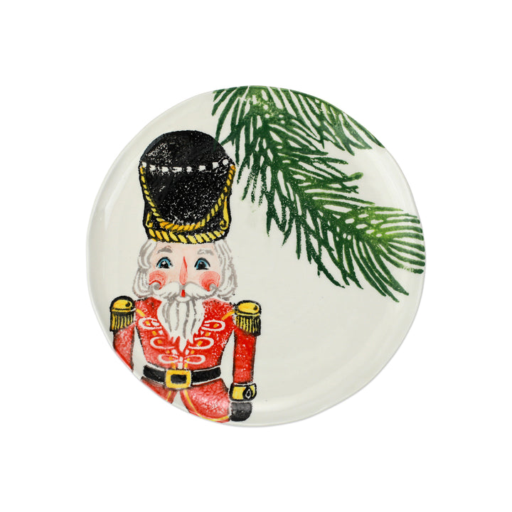 Vietri Nutcrackers Salad Plate