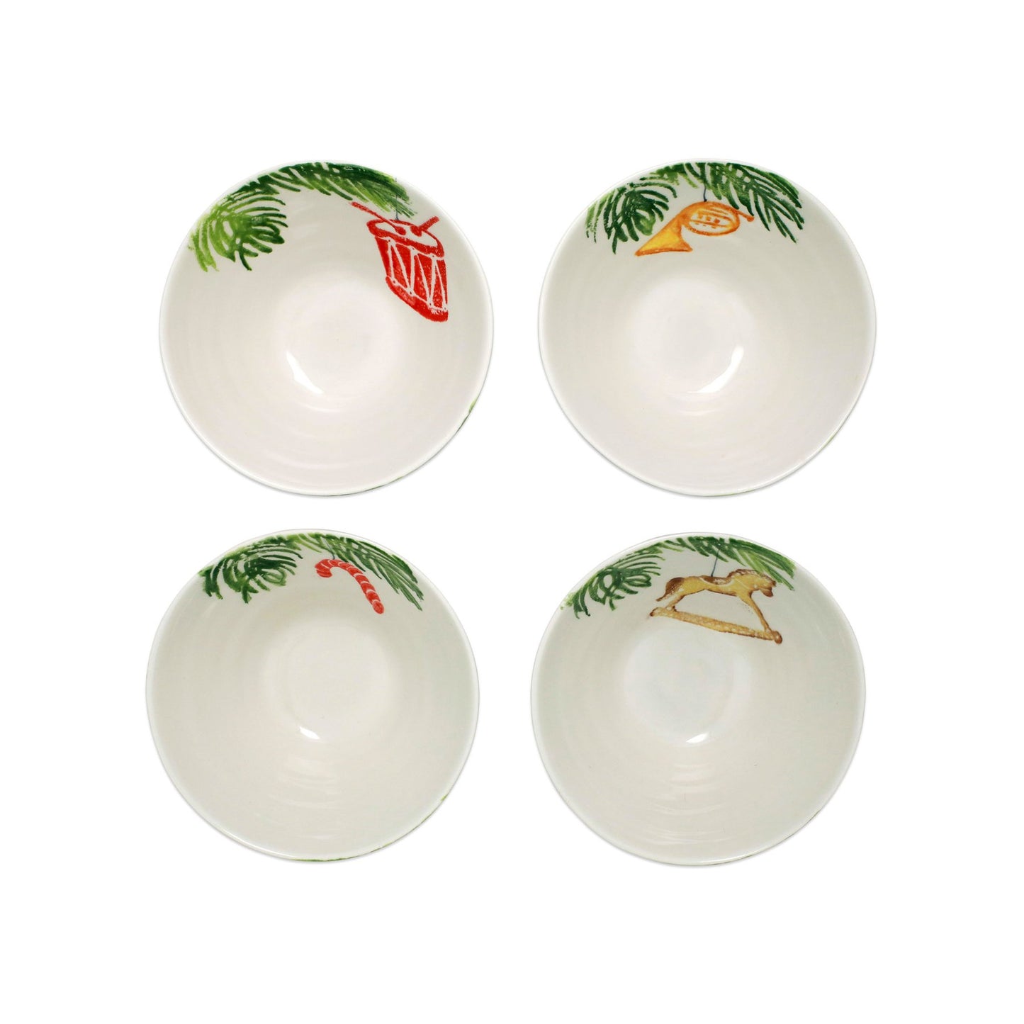 Vietri Nutcrackers Cereal Bowls