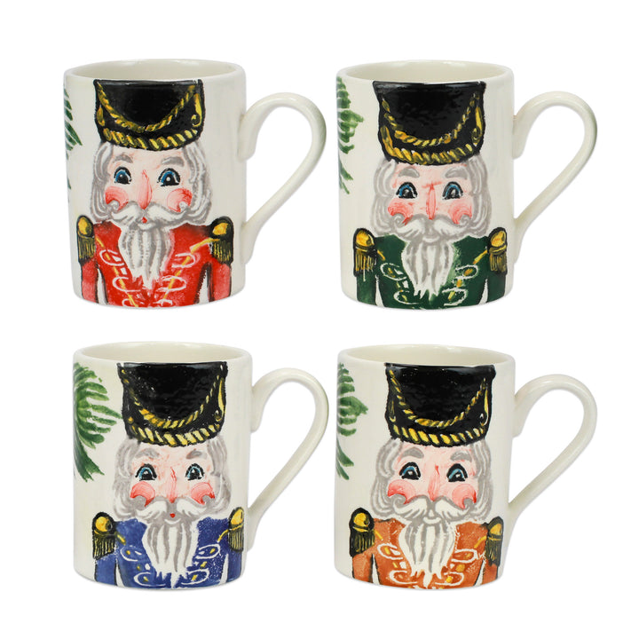 Vietri Nutcrackers Mugs