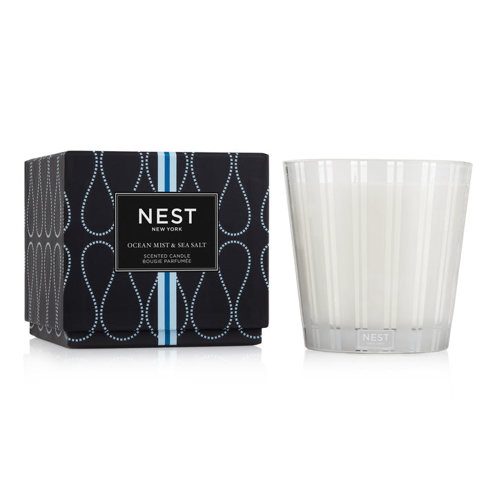 NEST Fragrances, Ocean Mist & Sea Salt 3-Wick Candle