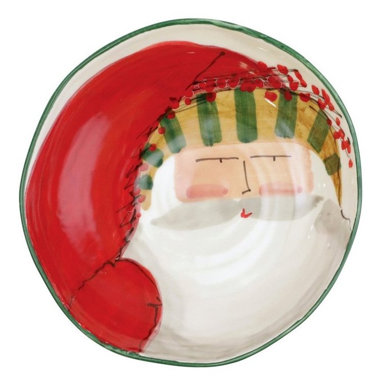 Vietri Old St. Nick Assorted Pasta Bowls