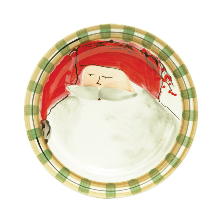 Vietri Old St. Nick Assorted Dinner Plate
