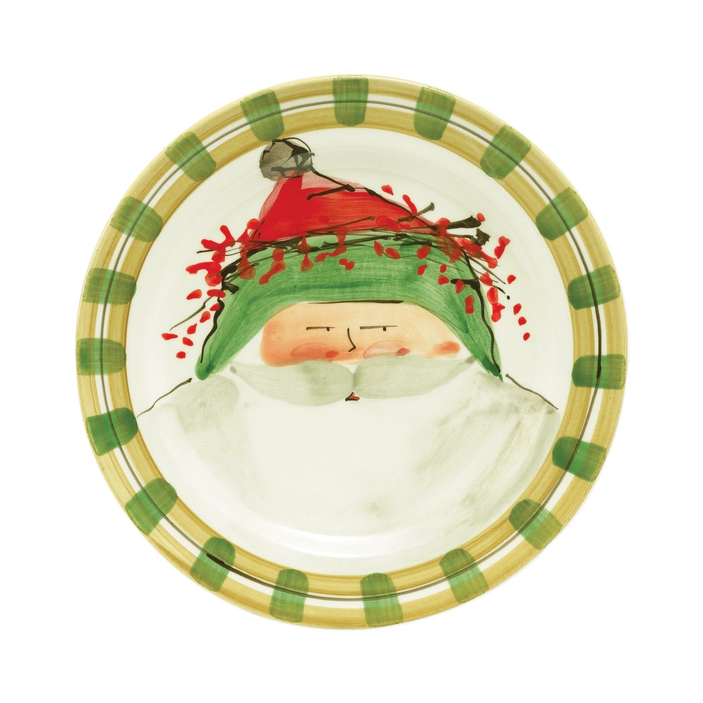 Vietri Old St. Nick Assorted Dinner Plate