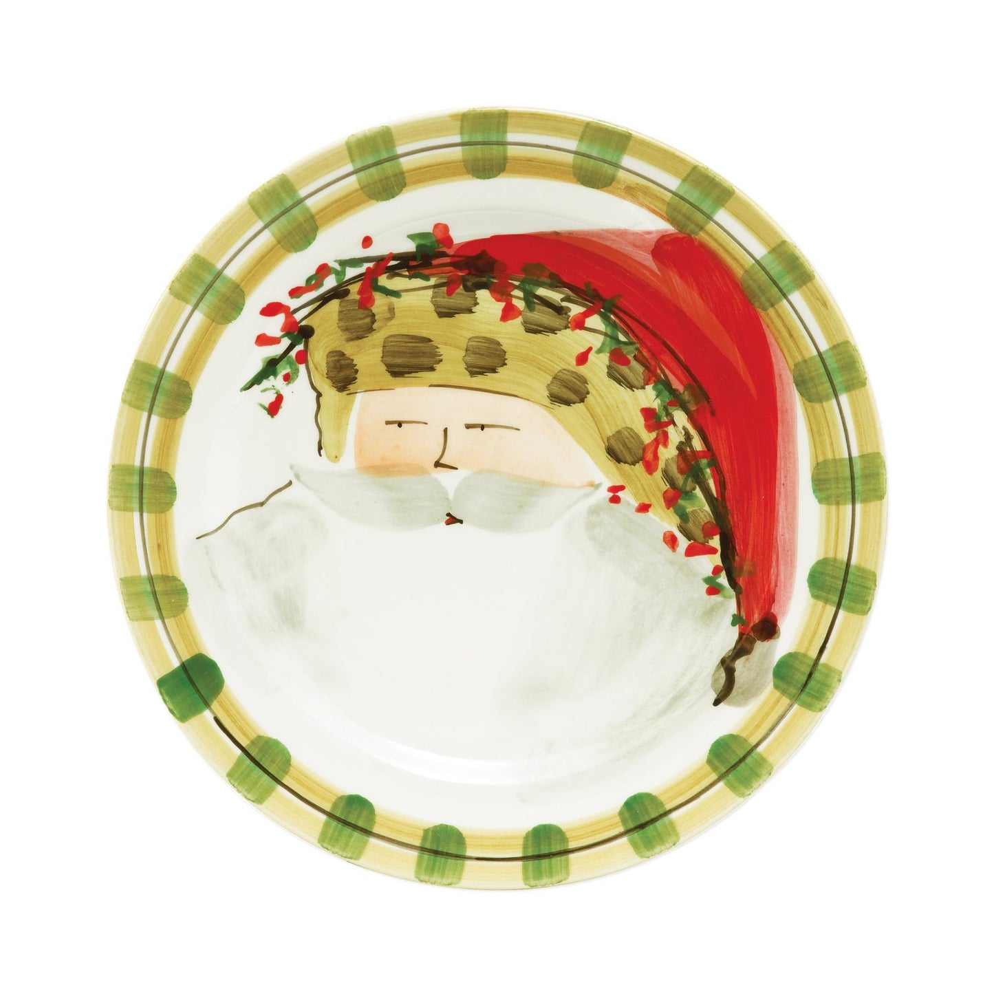 Vietri Old St. Nick Assorted Dinner Plate
