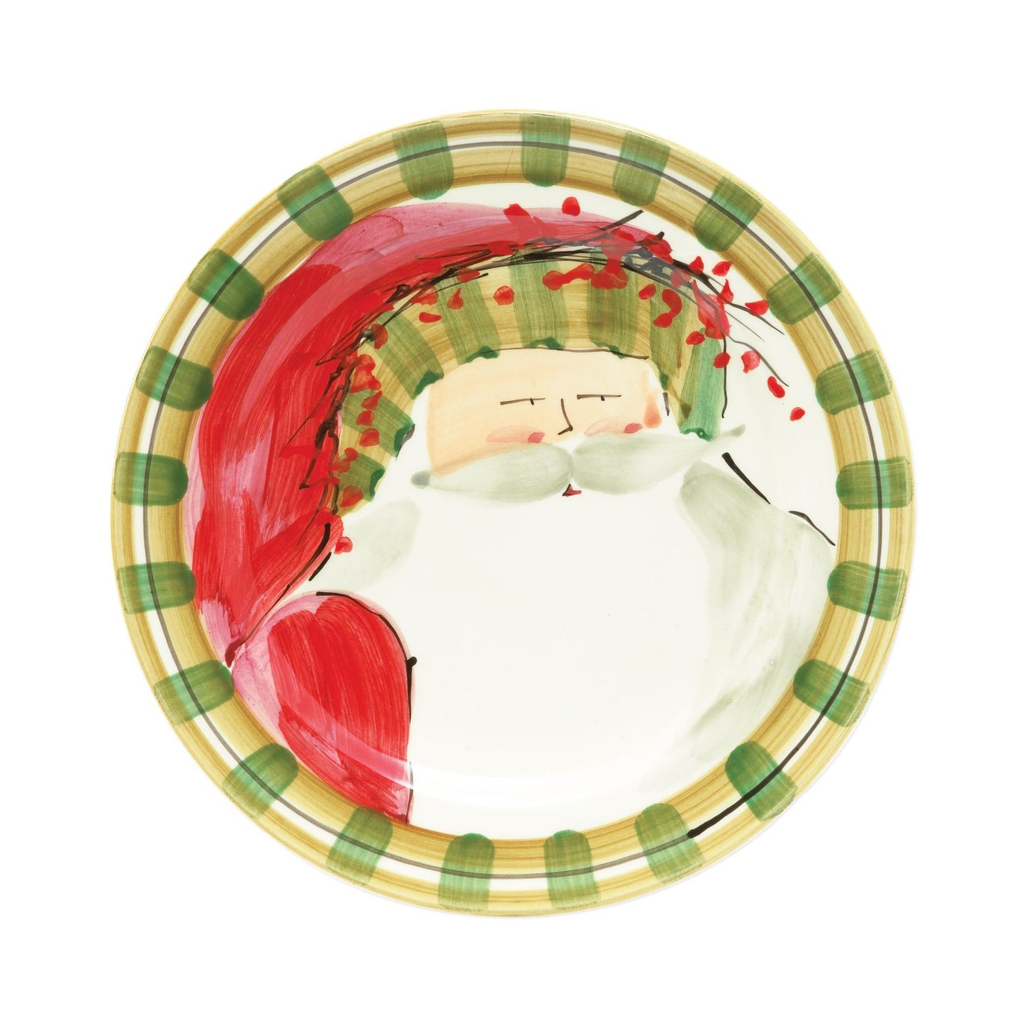Vietri Old St. Nick Assorted Dinner Plate