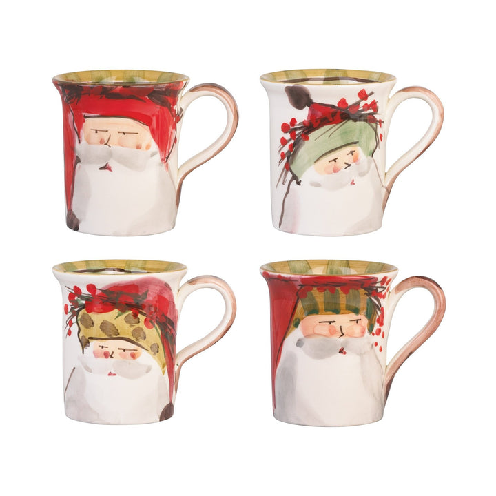Vietri Old St. Nick Assorted Mug