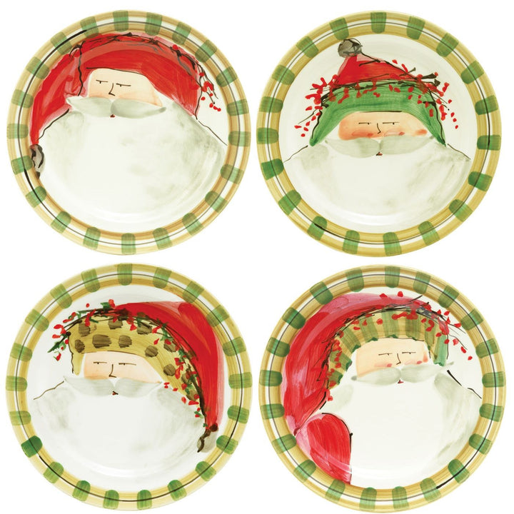 Vietri Old St. Nick Assorted Dinner Plate