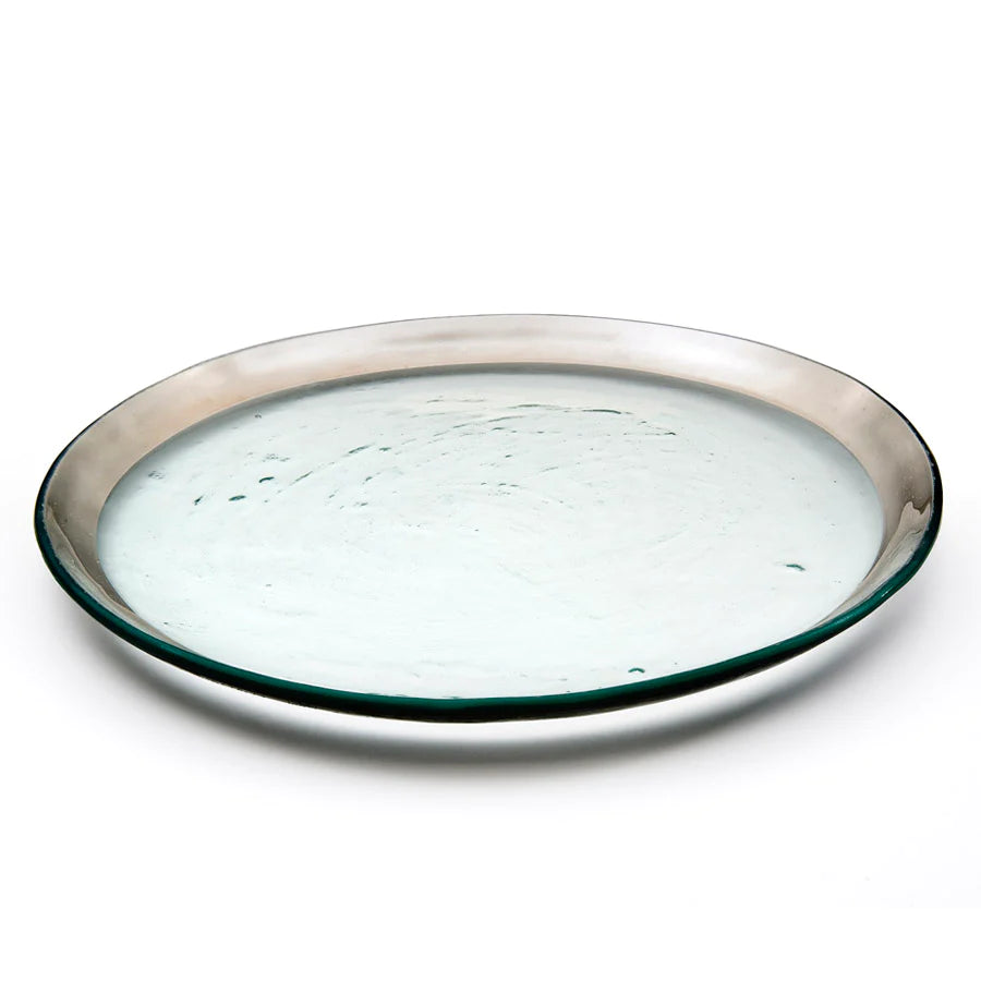 Annieglass Roman Antique Buffet Plate