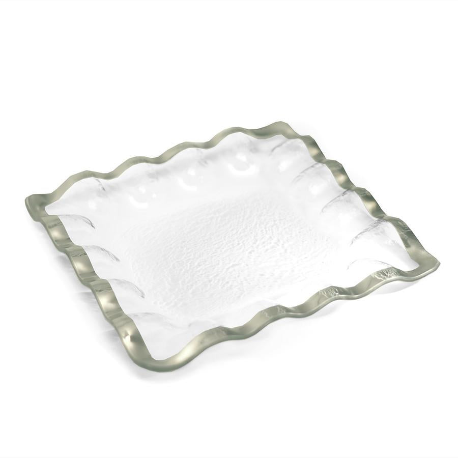 Annieglass Ruffle Square Server