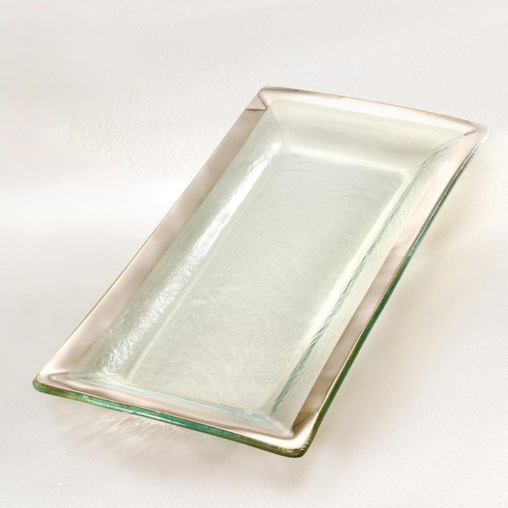 Annieglass Roman Antique Appetizer Tray