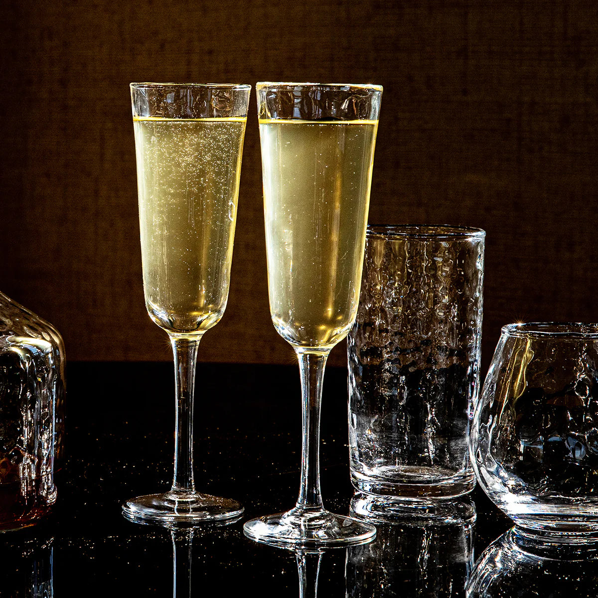 Juliska Puro, Set of 2 Toasting Flutes